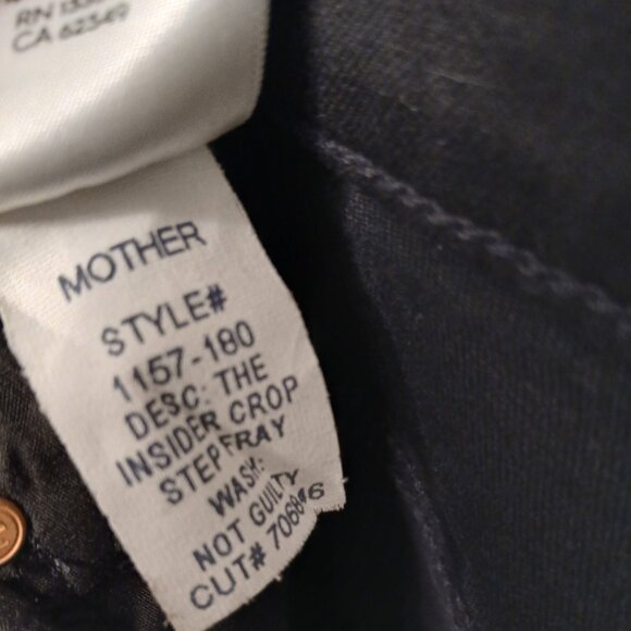 MOTHER THE INSIDER CROP - Picture 8 of 11